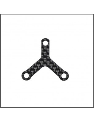 Shocktower stiffner carbon fr/rr X20 (SER401864) SPARE PARTS SERPENT