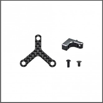 Shocktower stiffner set fr/rr X20 (SER401871) (2) SPARE PARTS SERPENT