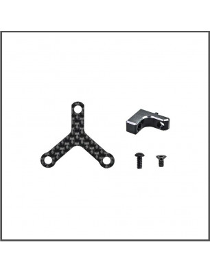 Shocktower stiffner set fr/rr X20 (SER401871) (2) SPARE PARTS SERPENT