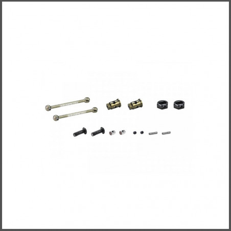 Wheelaxle set cvd alu 0mm v2 (2) (SER804446)