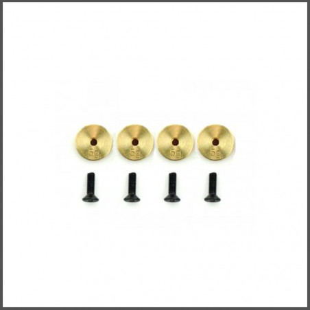 Weight set round 4 x 5gram (SER804302) (1) SPARE PARTS SERPENT