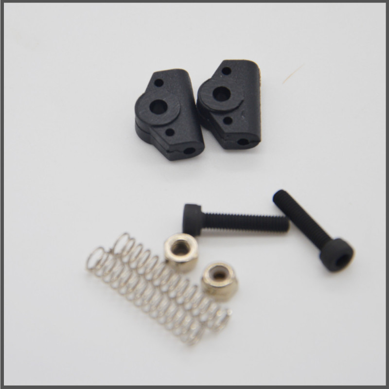 THROTTLE LINKAGE SET  black SPARE PARTS BLISS