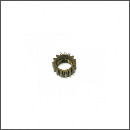 Centax-3 gear-pinion alu 15t wc V2 (SER804381) (3) Spare Parts Serpent