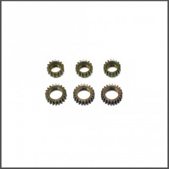 Centax-3 gear-pinion alu set wc (6) V2 (SER804387) (1) Spare Parts Serpent