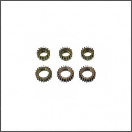 Centax-3 gear-pinion alu set wc (6) V2 (SER804387) (1) Spare Parts Serpent