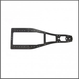 Chassis carbon F110 SF4 (SER411393) (1) Spare Parts Serpent