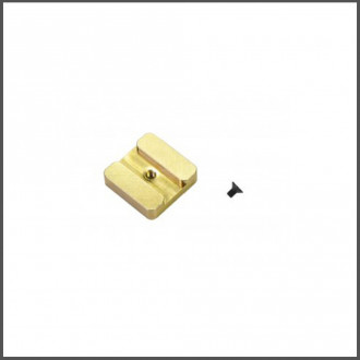 Chassis weight 14gr brass S989 (SER903759) SPARE PARTS SERPENT