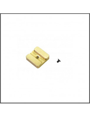 Chassis weight 14gr brass S989 (SER903759) SPARE PARTS SERPENT