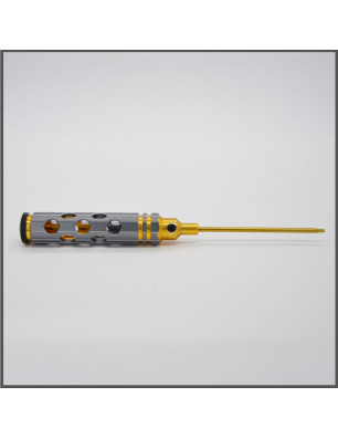 TITANIUM ALLEN WRENCH 2,0MM X 180MM - LIGHT - GOLD ACCESSORIES BLISS