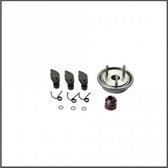 Clutch set 3-pin carbon (SER600567) Spare Parts Serpent