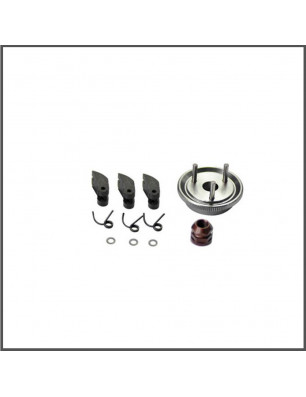 Clutch set 3-pin carbon (SER600567) Spare Parts Serpent