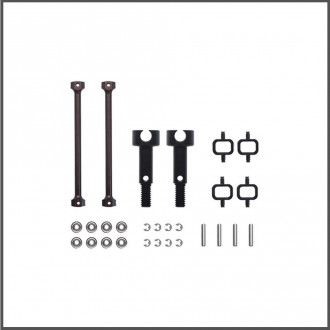 CVD BB driveshaft set (2) (SER401939) SPARE PARTS SERPENT