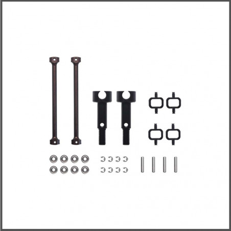 CVD BB driveshaft set (2) (SER401939) SPARE PARTS SERPENT