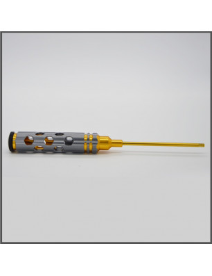 TITANIUM ALLEN WRENCH 3,0MM X 180MM - LIGHT - GOLD ACCESSORIES BLISS