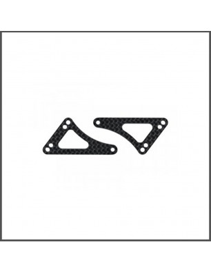 Heave bracket FR carbon S989 SPARE PARTS SERPENT