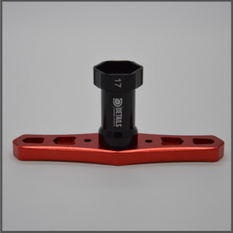 Tyres wrench -  red 17mm
