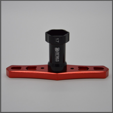 TYRES WRENCH - RED 17MM TIRES / WHEELS BLISS