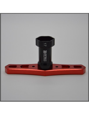 TYRES WRENCH - RED 17MM TIRES / WHEELS BLISS