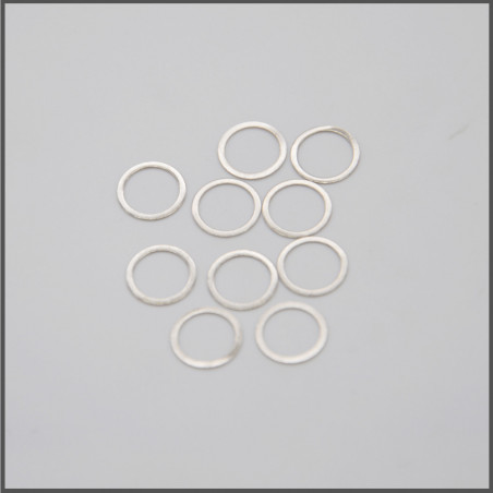 WASHER 8*10*0.3MM 10PCS SPARE PARTS BLISS