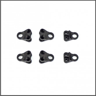 Pivot adaptors fr (2+4) F110 SF2 SPARE PARTS SERPENT