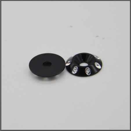 WING WASHER BLACK 1/10 SPARE PARTS BLISS
