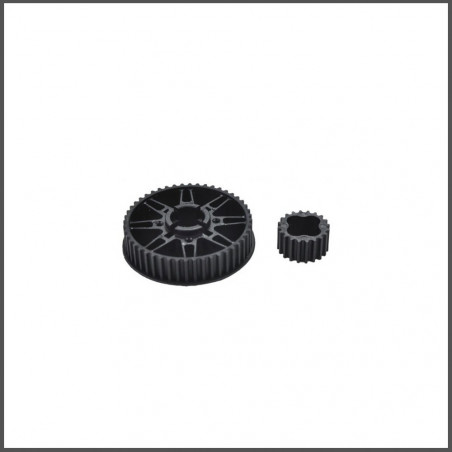 Pulley set rear (2) S989 (SER903722)