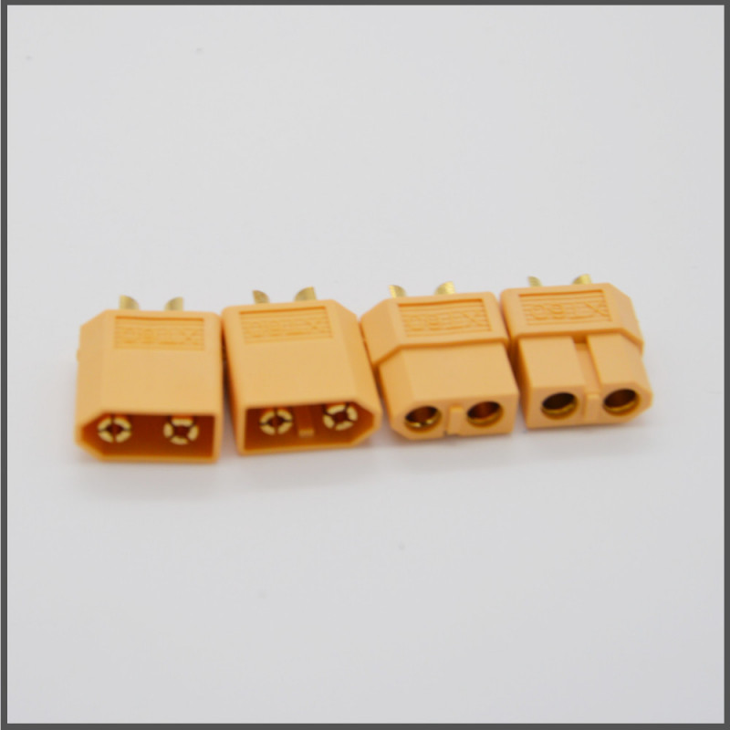 XT 60 CONNECTOR MALE/FEMALE (4 PCS) ELECTRONICS BLISS