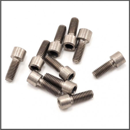 Screw allen M3x8mm special head tita (10) (SER411061) (1) SPARE PARTS SERPENT