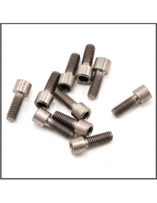 Screw allen M3x8mm special head tita (10) (SER411061) (1) SPARE PARTS SERPENT