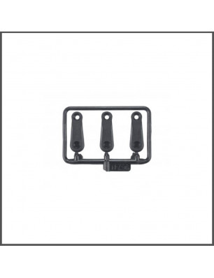 Servo lever set 988E (3) (SER904145) RADIO/SERVO SERPENT