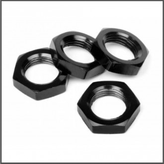 17MM WHEEL NUT (BLACK/4PCS) SPARE PARTS HB