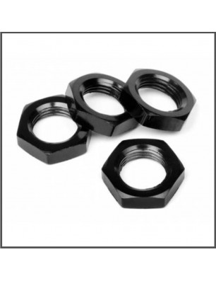 17MM WHEEL NUT (BLACK/4PCS) SPARE PARTS HB