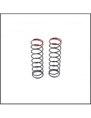 Shockspring RR red 3.2lbs (2) (SER600862) SPARE PARTS SERPENT