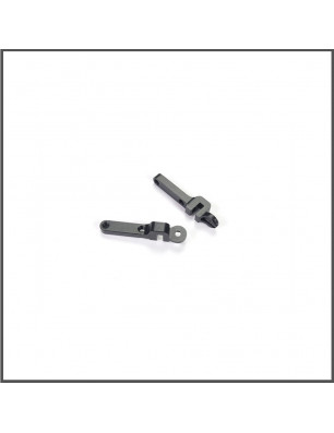 Side bearing holder (2) F110 SF4 (SER411397) (1) SPARE PARTS SERPENT