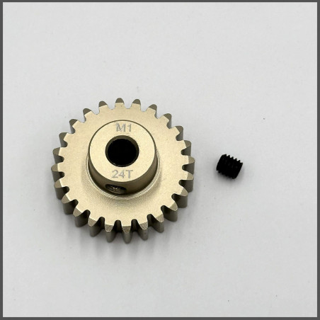 PINION GEAR 1/8 ELECTRIC ERGAL 24T SPARE PARTS BLISS