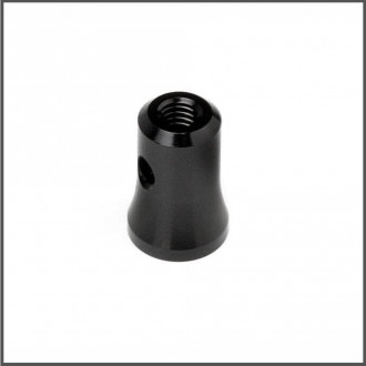 ALUMINIUM EXHAUST PIPE MOUNT V2 (BLACK) SPARE PARTS HB