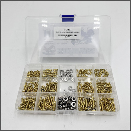 ELECTROPLATING GOLD SCREWS SPARE PARTS BLISS