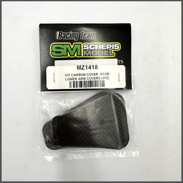 KIT CARBON COVER REAR LOWER ARM COVERS (4PZ) (MZ1418)