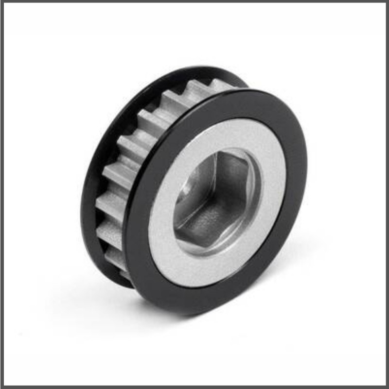 ALUMINUM PULLEY 20T (BLACK) Spare Parts HB