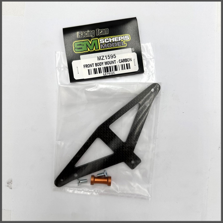 KIT SUPPORTO CARROZZERIA ANTERIORE CARBONIO (MZ1595)