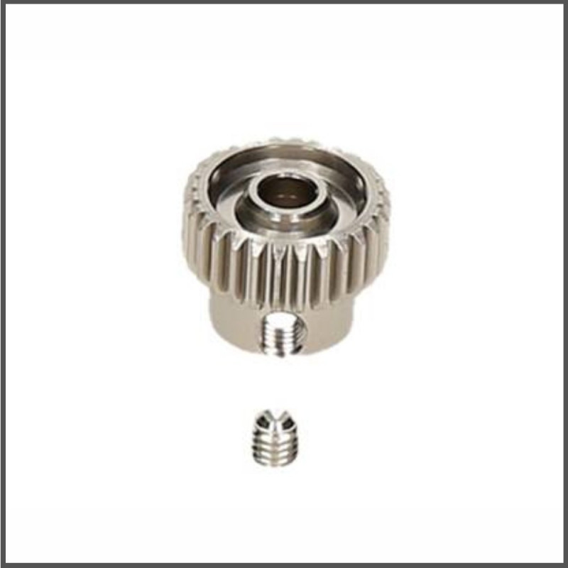 ALUMINUM RACING PINION GEAR 28 TOOTH (64 PITCH) Spare Parts HB