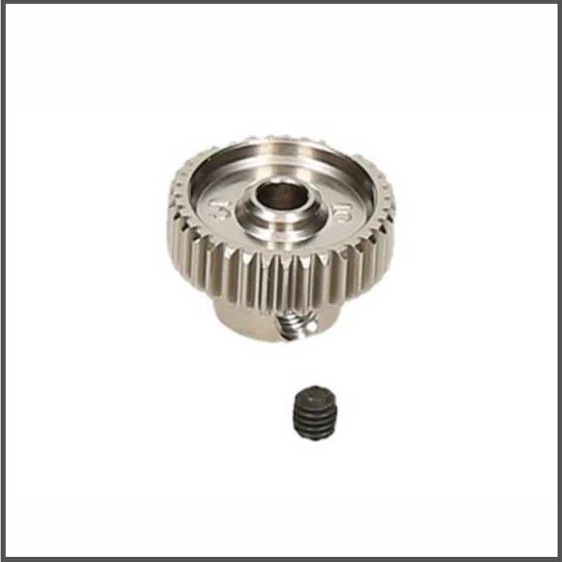 ALUMINUM RACING PINION GEAR 35 TOOTH (64 PITCH) Spare Parts HB