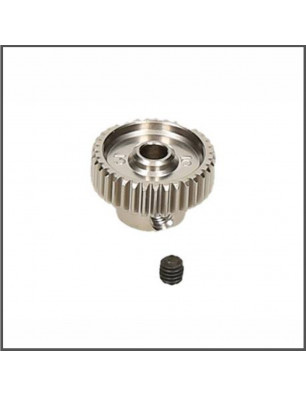 ALUMINUM RACING PINION GEAR 35 TOOTH (64 PITCH) Spare Parts HB