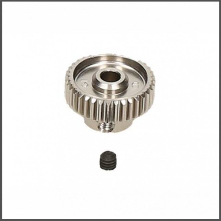 Aluminum racing pinion gear 36 tooth (64 pitch) (HB76536)