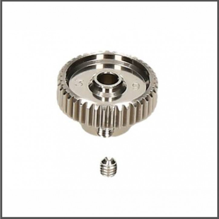 Aluminum racing pinion gear 39 tooth (64 pitch) (HB76539)