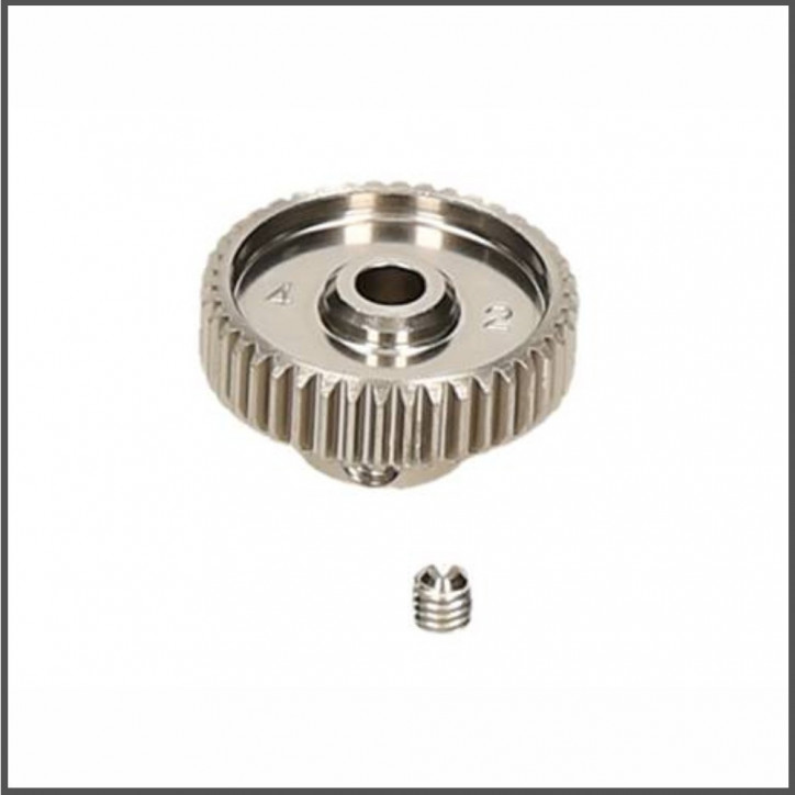 Aluminum racing pinion gear 42 tooth (64 pitch) (HB76542)