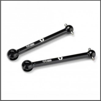 ALUMINUM UNIVERSAL DRIVESHAFT 44MM (BLACK/2PCS) Spare Parts HB