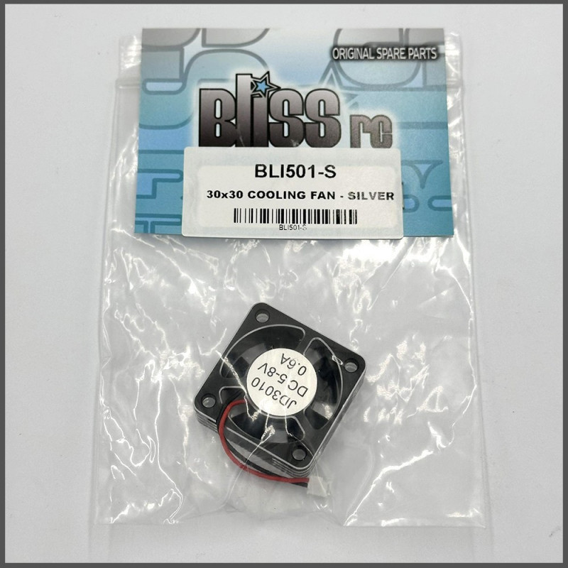 30X30 COOLING FAN - SILVER ELECTRONICS BLISS