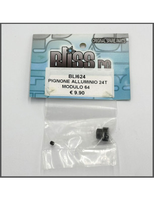 PINION GEAR 24T ALU MODULE 64 SPARE PARTS BLISS