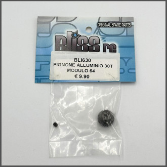 PINION GEAR 30T ALU MODULE 64 SPARE PARTS BLISS